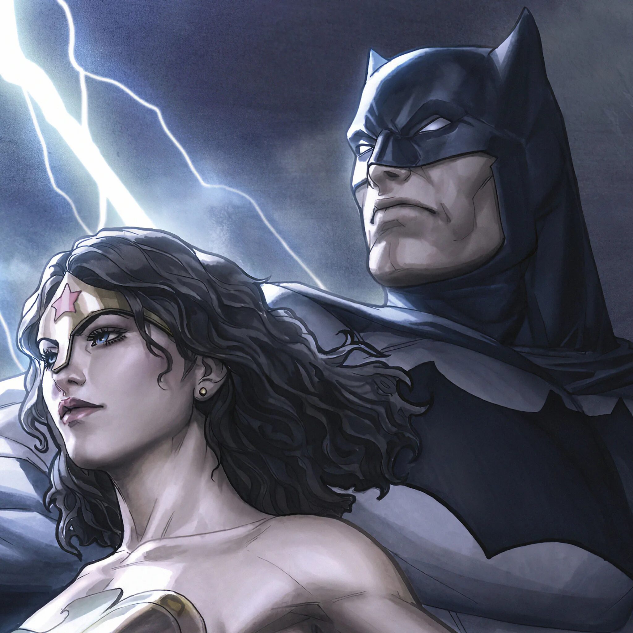 1700 бат. Бэтмен и чудо женщина. Бэтмен и Вандер Вумен. Лига справедливости Бэтмен и чудо женщина. Бэтмен и чудо женщина комиксы.