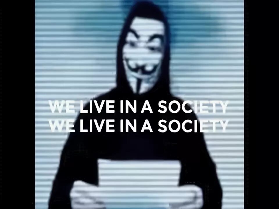 We live in a society. Балаклава we Live in a Society.