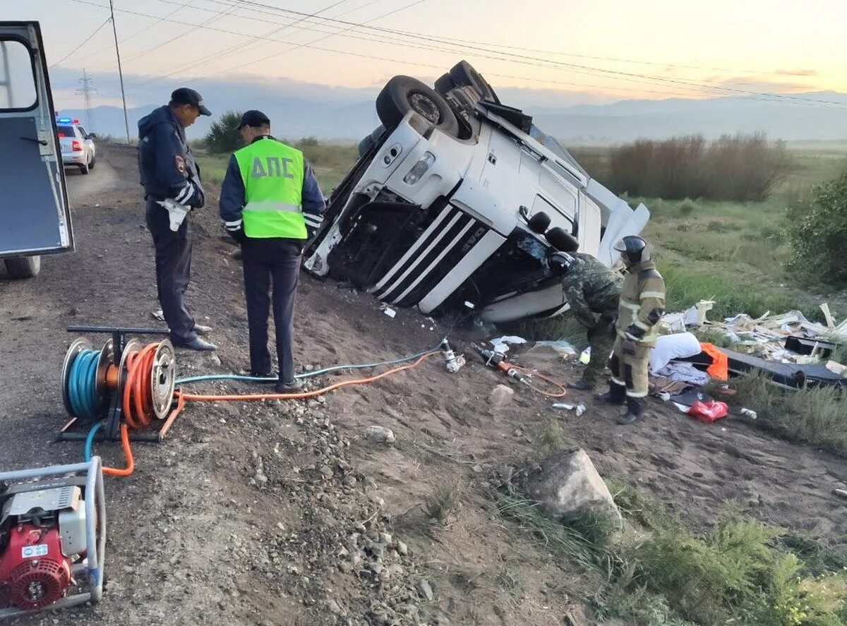 Авария на трассе Бурятии.. ДТП В Иволгинском районе.