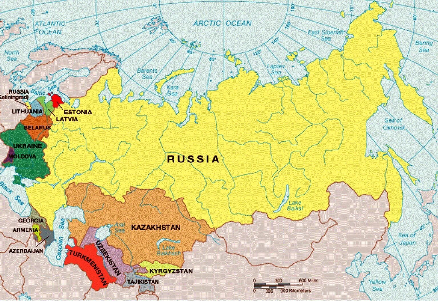 Азия советская россия. Карта СНГ после распада СССР. Карта постсоветских стран. Постсоветское пространство. Карта постсоветского пространства.