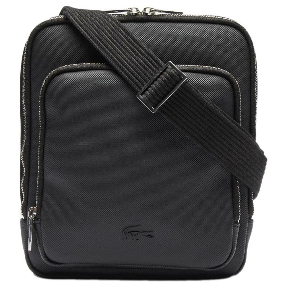 Сумка Lacoste nh3307lv. Сумка Lacoste кроссбоди. Сумка лакост мужская черная. Lacoste Crossbody Bag.