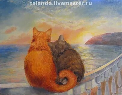 Пейзаж кошки