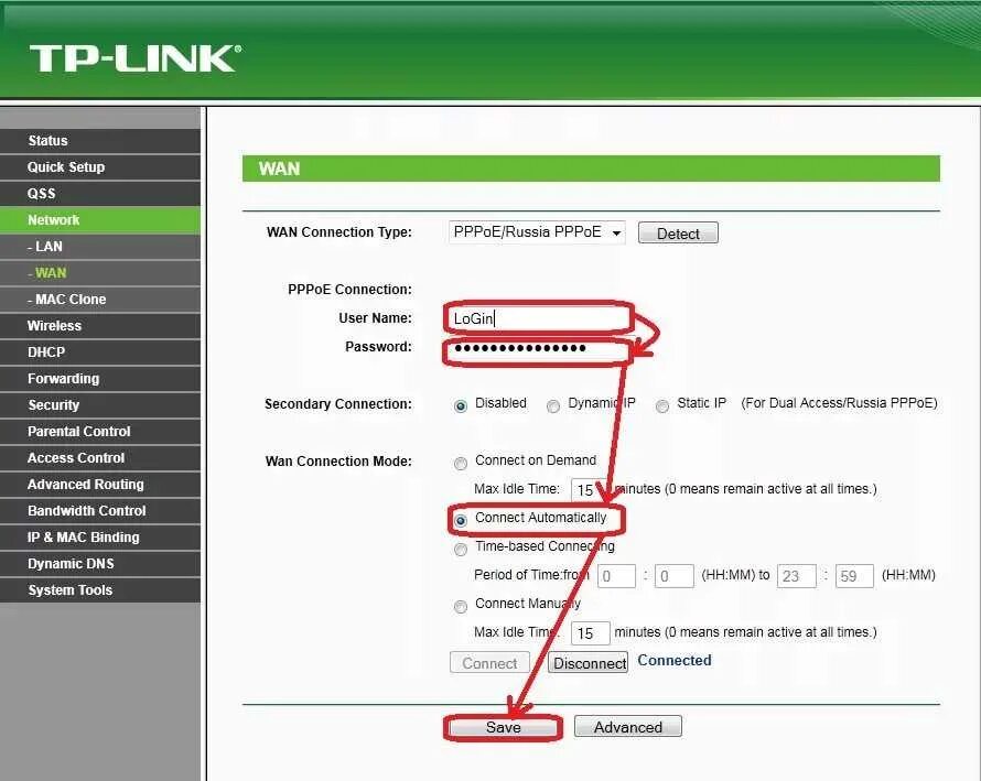 Не работает новый роутер. Роутер wifi к wifi tp-link. подключится к вай фай роутеру tp-link. как настроить роутер тп линк. тп линк роутер тип подключения.
