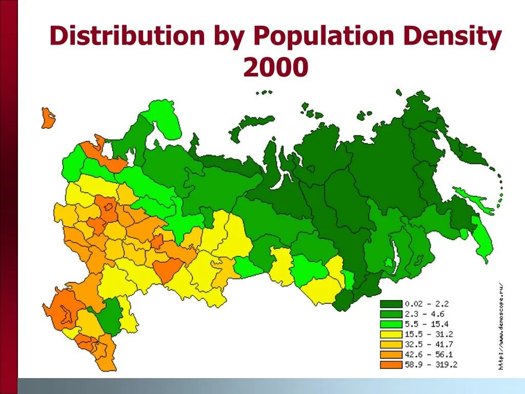 Средняя плотность населения области составляет. Плотность населения России. Карта плотности населения России. Плотность населения Росси. Наибольшая плотность населения в России.