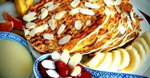 Миндальные блины для диабетиков