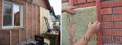 Утепление кирпичного дома своими руками