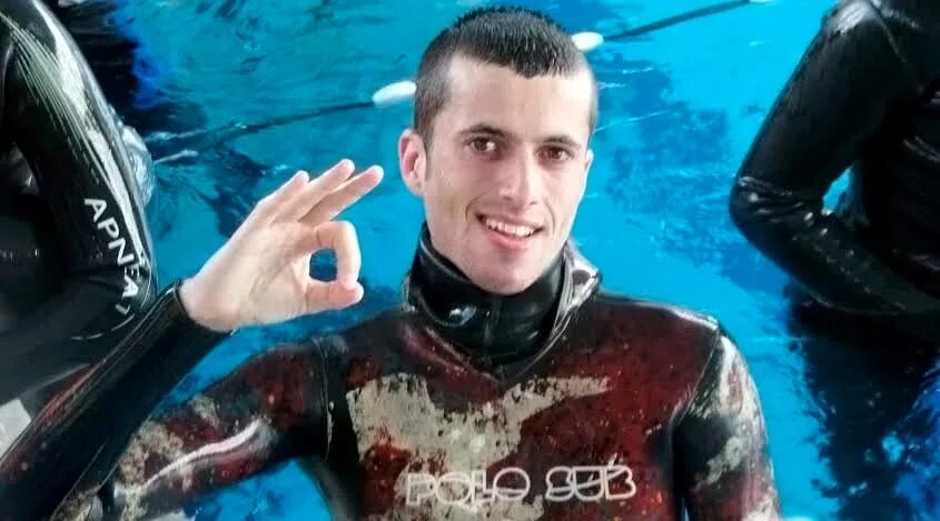 Мировой рекорд по задержке дыхания в воде