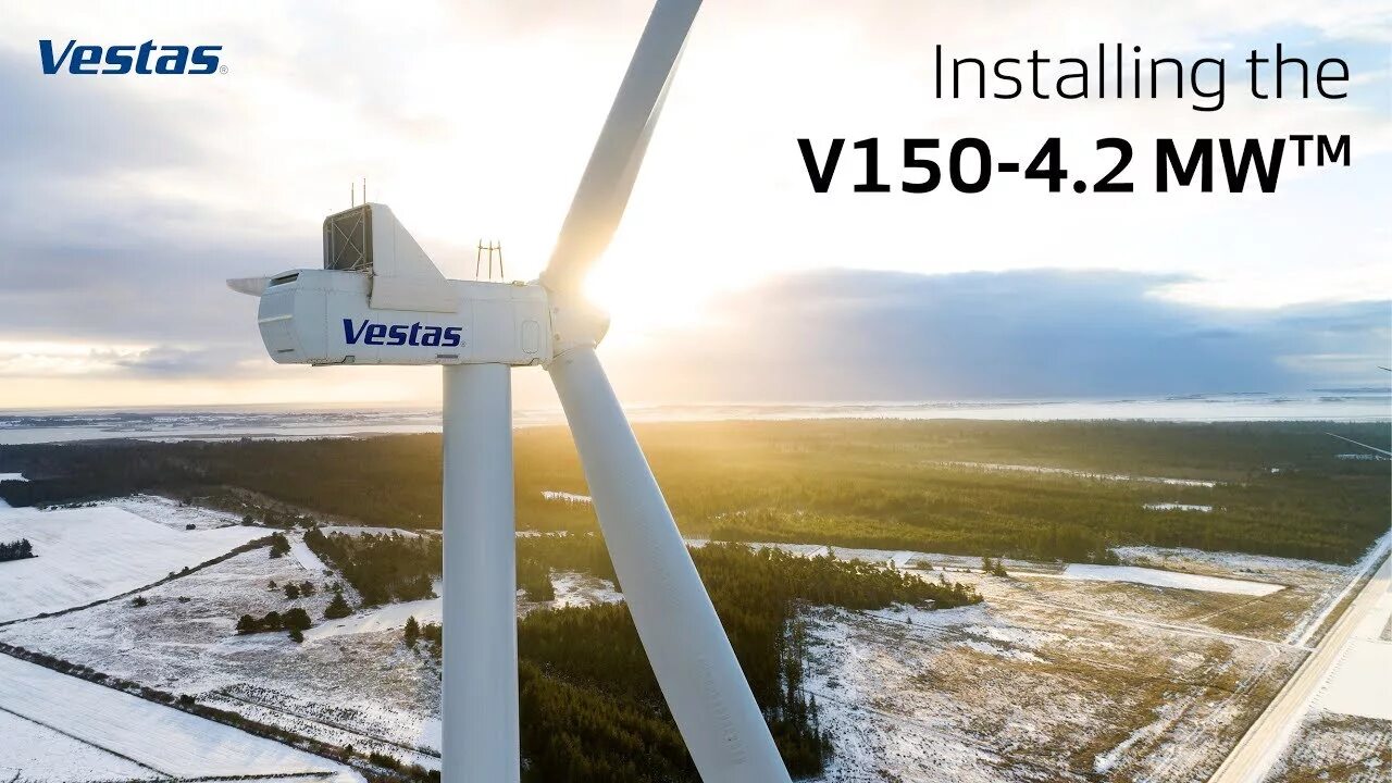 Vestas москва. Vestas – v150 высота. V_150 Вестас. Wind Turbine Vestas. Wind Turbine Vestas install.