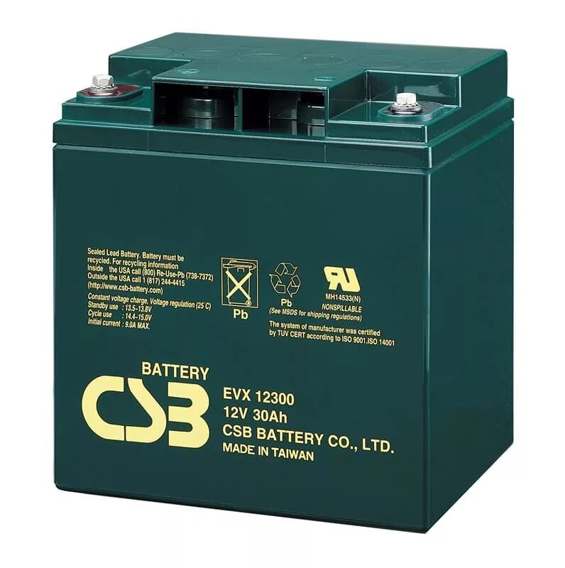 Csb battery. Аккумуляторная батарея CSB EVX 12300 30 А·Ч. Аккумулятор CSB EVX 12300. CSB EVX 12340 12в 34 а·ч. CSB EVX 12340.