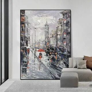 Картина город москва