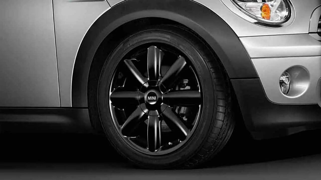 Как снять колесо на мини купер Новые диски Mini cooper R17 4х100 ET45 J7 черные матовые, 17", 1 шт, 4x100, 57,0