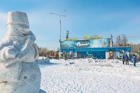 Бердск зимой