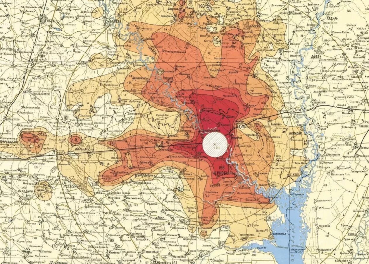 Карта поражения аэс. Зона заражения Чернобыльской АЭС на карте. Зона заражения Чернобыльской АЭС. Территория поражения Чернобыльской АЭС карта. Зона заражения Чернобыльской АЭС на карте России.