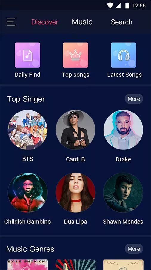 Приложения музыка для андроид тв. Оффлайн плеер для андроид. offline music player.