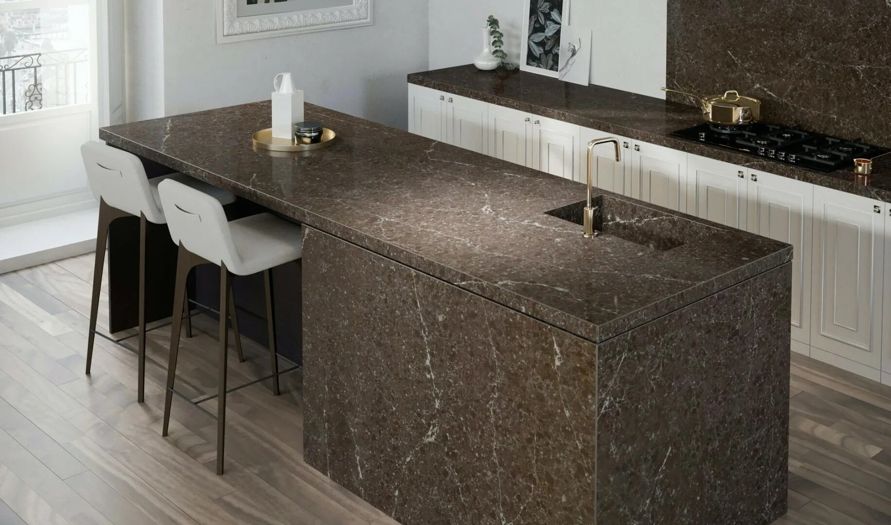 Сколько стоит столешница искусственного. Silestone Eternal Emperador. Silestone кварцевый агломерат. Кварцевый камень Dark Emperador BQ-8560 vicostone. Столешница Silestone.