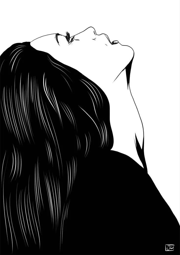 Черно белые рисунки своими. Черно белые рисунки. рисунок белым на черном. чëрно белые рисунки. графика (девушка).