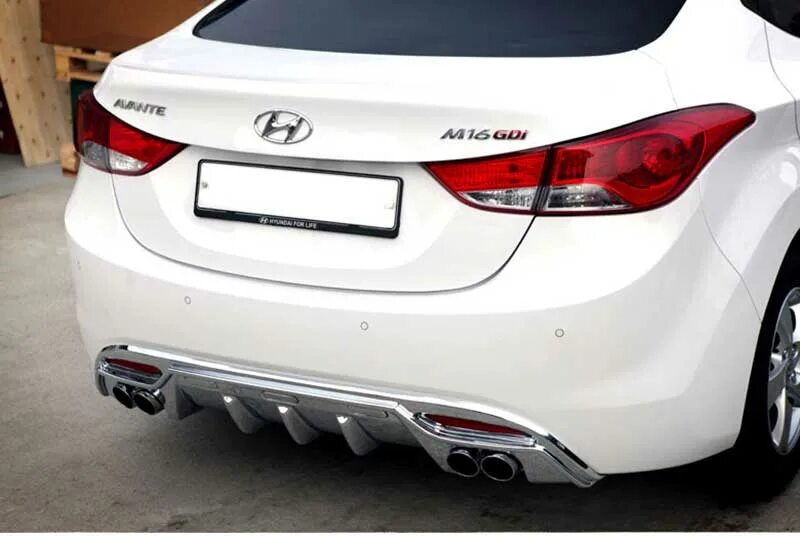 Диффузор элантра. Диффузор бампера sonata yf. задний диффузор hyundai elantra. диффузор заднего бампера hyundai elantra 2025. hyundai i40 выхлоп диффузор.