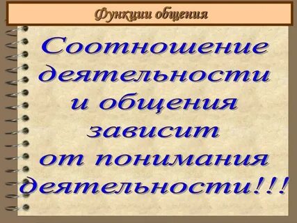 Общение как деятельность план