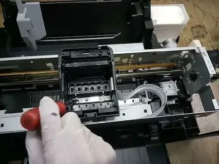 Замена печатающей головки