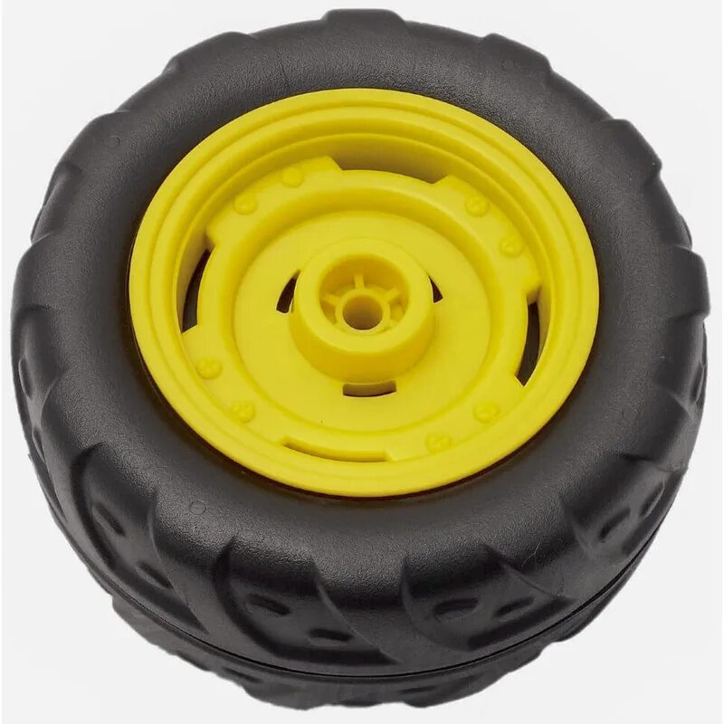 Apex 1:18 Wheels/Tires, gold, with foam, mounted Associated Electrics
