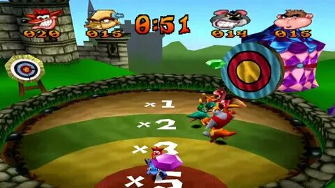 Crash bash fludd
