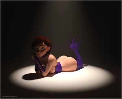 helen parr, the incredibles, daz3d, daz studio, bdsm outfit, big ass, big b...