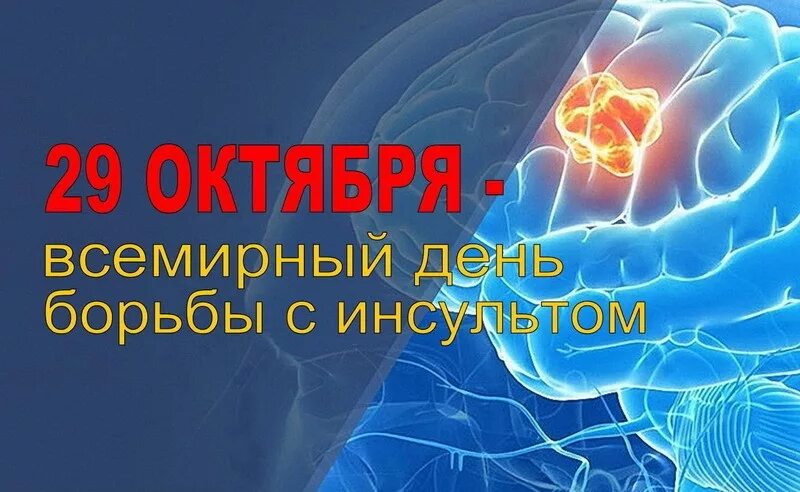 29 октября всемирный день. Всемирный день борьбы с инсультом буклет. 29 октября борьба с инсультом. Всемирный день борьбы с инсультом картинки. День инсульта.