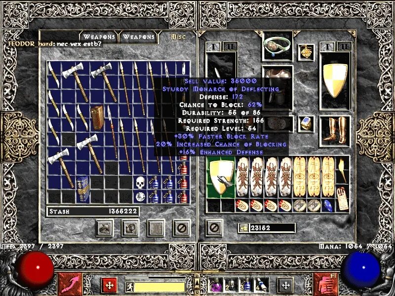 Diablo 2 сохранения. JMOD d2. Бутылки в диабло 2. Monarch Shield Diablo 2. Щит из диабло 2.