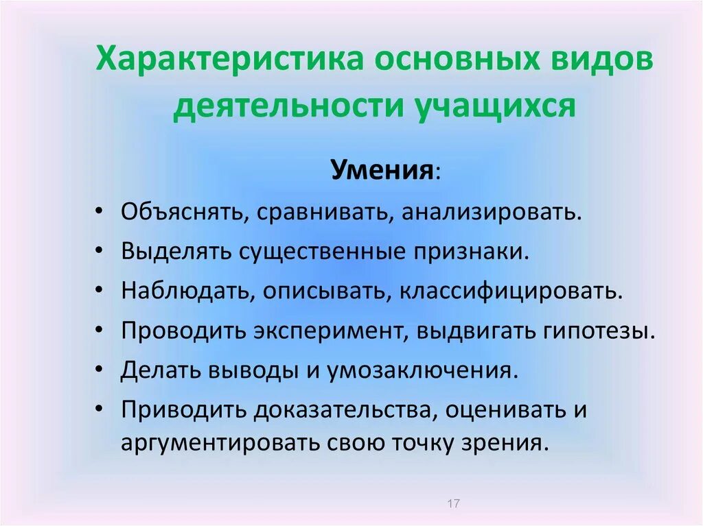 Результаты деятельности учащихся на уроке. Характеристика основных видов деятельности обучающихся. Характеристика основных видов деятельности ученика. Характеристика видов деятельности учащихся. Характеристика деятельности учащихся на уроке.