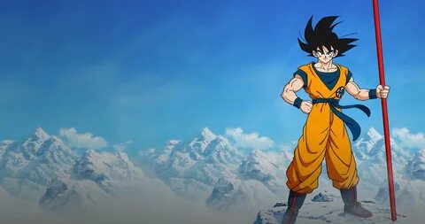 Dragon Ball Z: Son Goku, born with the Saiyan name Kakarot. 
