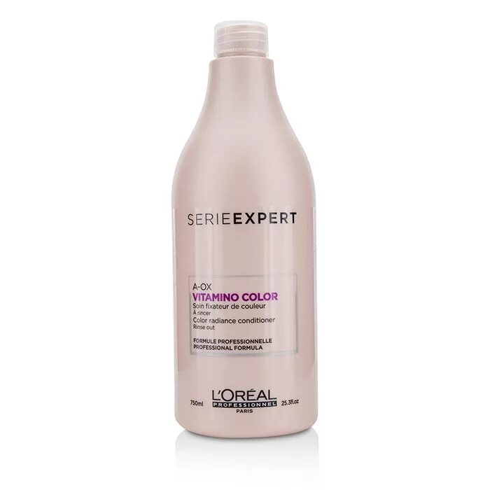 Лореаль кондиционер для волос. L'Oreal Professionnel serie Expert Vitamino Color. L'Oreal Professionnel Vitamino Color Shampoo 1500мл. Loreal Vitamino Color кондиционер 750 мл. L'Oreal Professionnel кондиционер serie Expert Vitamino Color a-Ox.