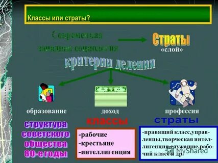 Социальная сфера общества страта доход власть