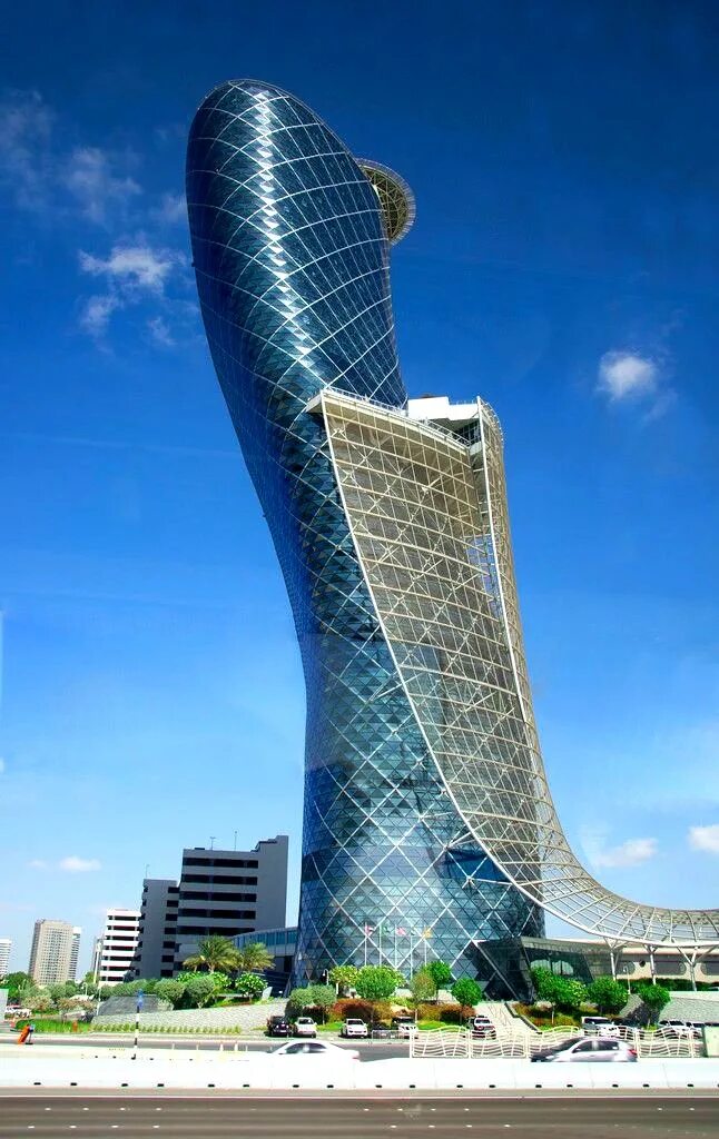 Небоскреб столица. Capital Gate в Абу-Даби. Башня «Capital Gate» (Абу-Даби, ОАЭ,. Башни Этихад Абу Даби. Абу Даби достопримечательности.