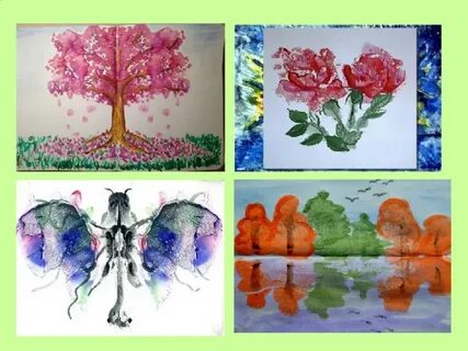 Техники рисования 4 класс