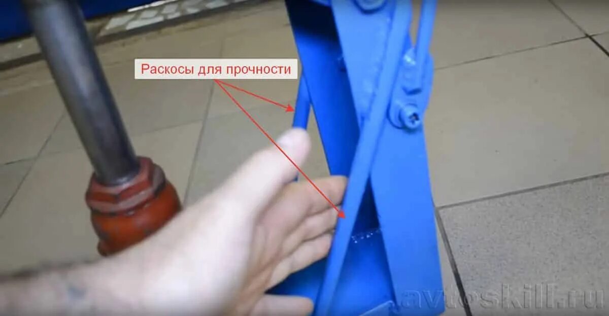 Увеличить подъем домкрата