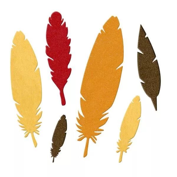 Ptačí peříčka Feather diy, Feather template, Paper feathers