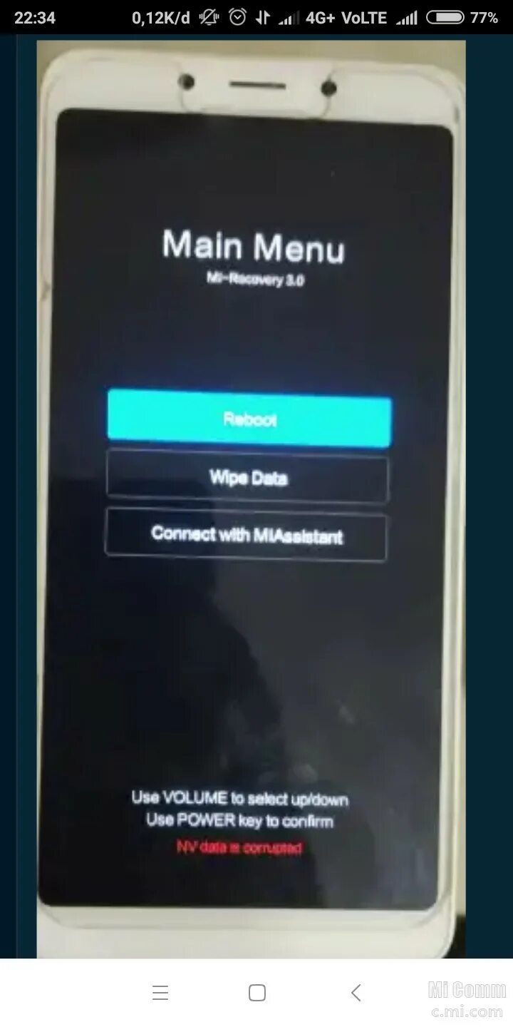 Redmi 9a NV data is corrupted. Redmi 10a NV data corrupted. Redmi s2 NV data corrupted. Redmi Note 8 Pro NV data is corrupted. Nv data