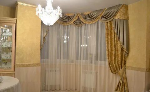 Красивые шторы без ламбрекена