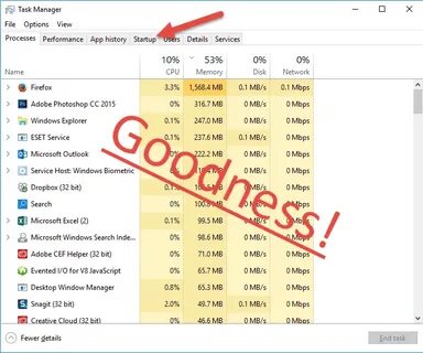 Task manager windows 10