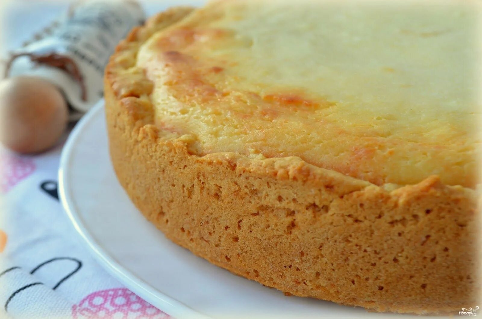 Яблочно-маковый пирог с нежнейшей заливкой Receta