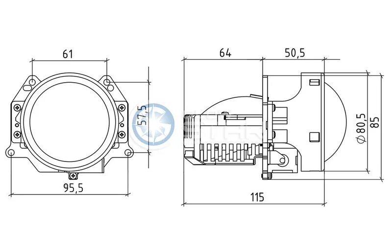 Aozoom a3 max. Bi led модули aozoom a3+. biled светодиодные линзы aozoom a3+ 2025. bi-led линзы aozoom a3max размеры. размеры линз aozoom a3 max.