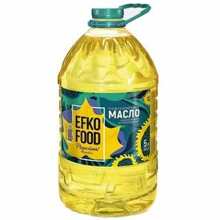 Масло растительное 5 л