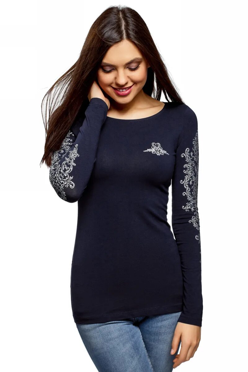 Футболка Maglia Lurex Manica 3/4 Giulia купить в интернет магазине с доставкой
