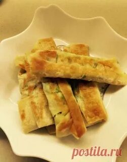 Конвертики с зеленым луком