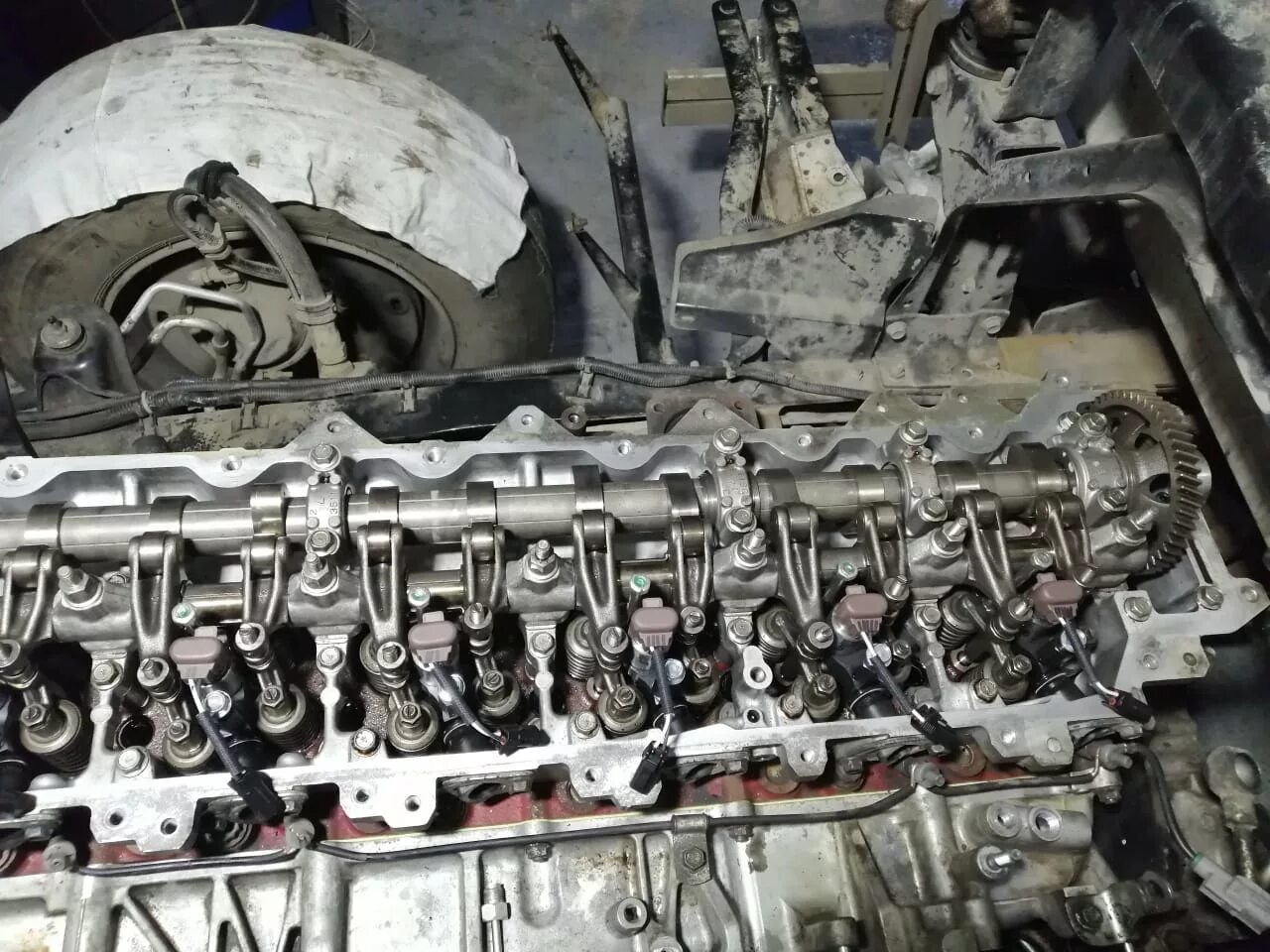 Форсунка топливная HINO 500 DENSO б/у 095000-5465
