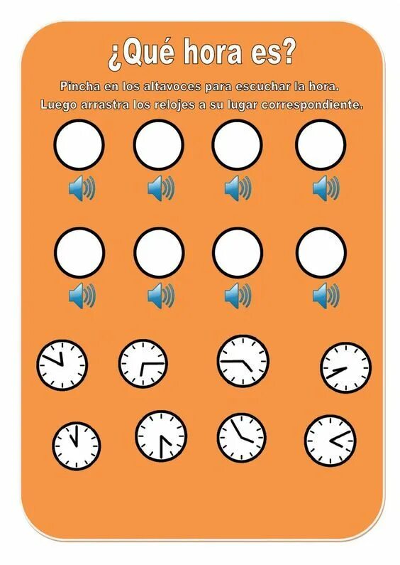 Las horas в испанском. Часы на испанском. Время в испанском языке часы. Часы в испанском языке. *que hora es? таблица.