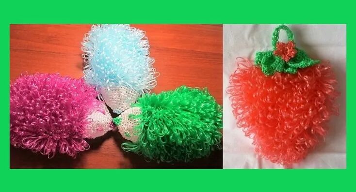 Мочалка игрушка крючком с вытянутыми петлями пошагово. Мочалка спиралькой с вытянутыми петлями. мочалка ягодка. вехотки крючком с вытянутыми петлями. мочалка спиралька крючком с вытянутыми петлями.