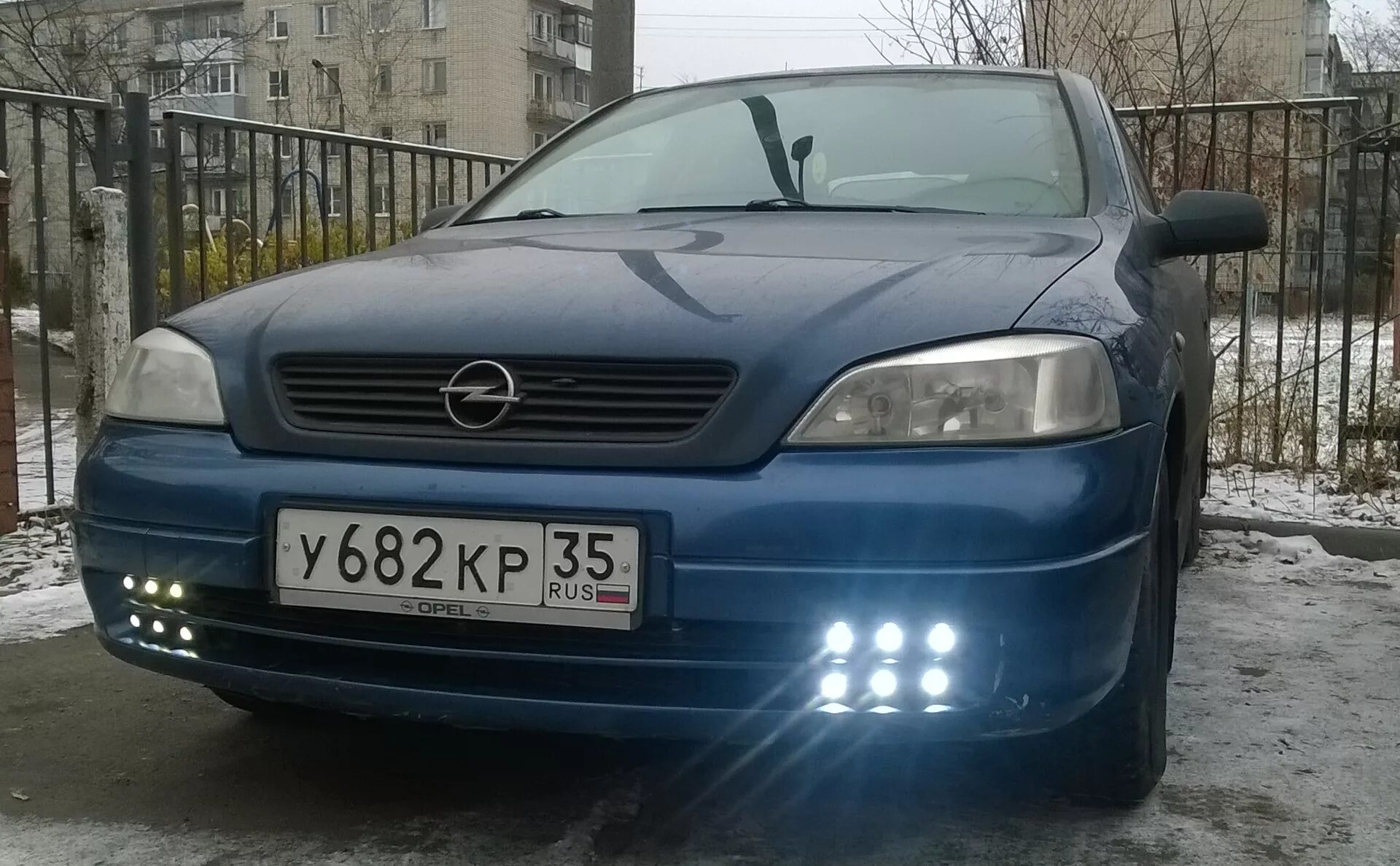 Ходовые огни опель. Ходовые огни опель