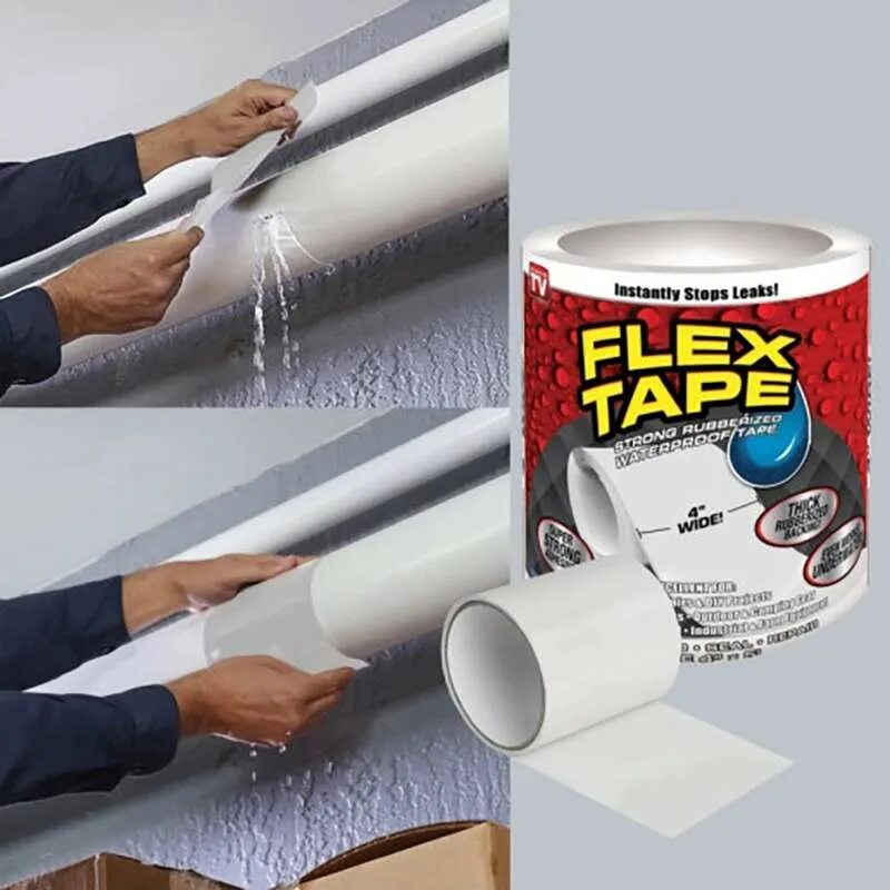 Применение flex tape. Применение flex tape