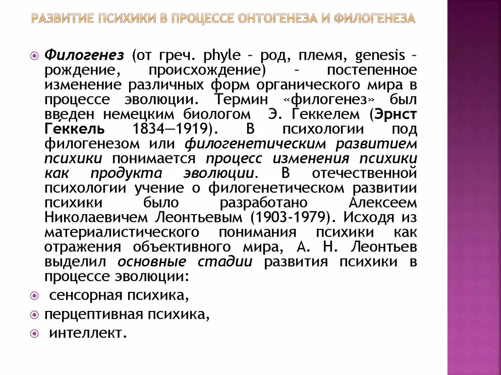 Суть филогенеза. Этапы развития в филогенезе. Этапы развития психики в онтогенезе. Этапы филогенеза. Развитие психики в филогенезе и онтогенезе.